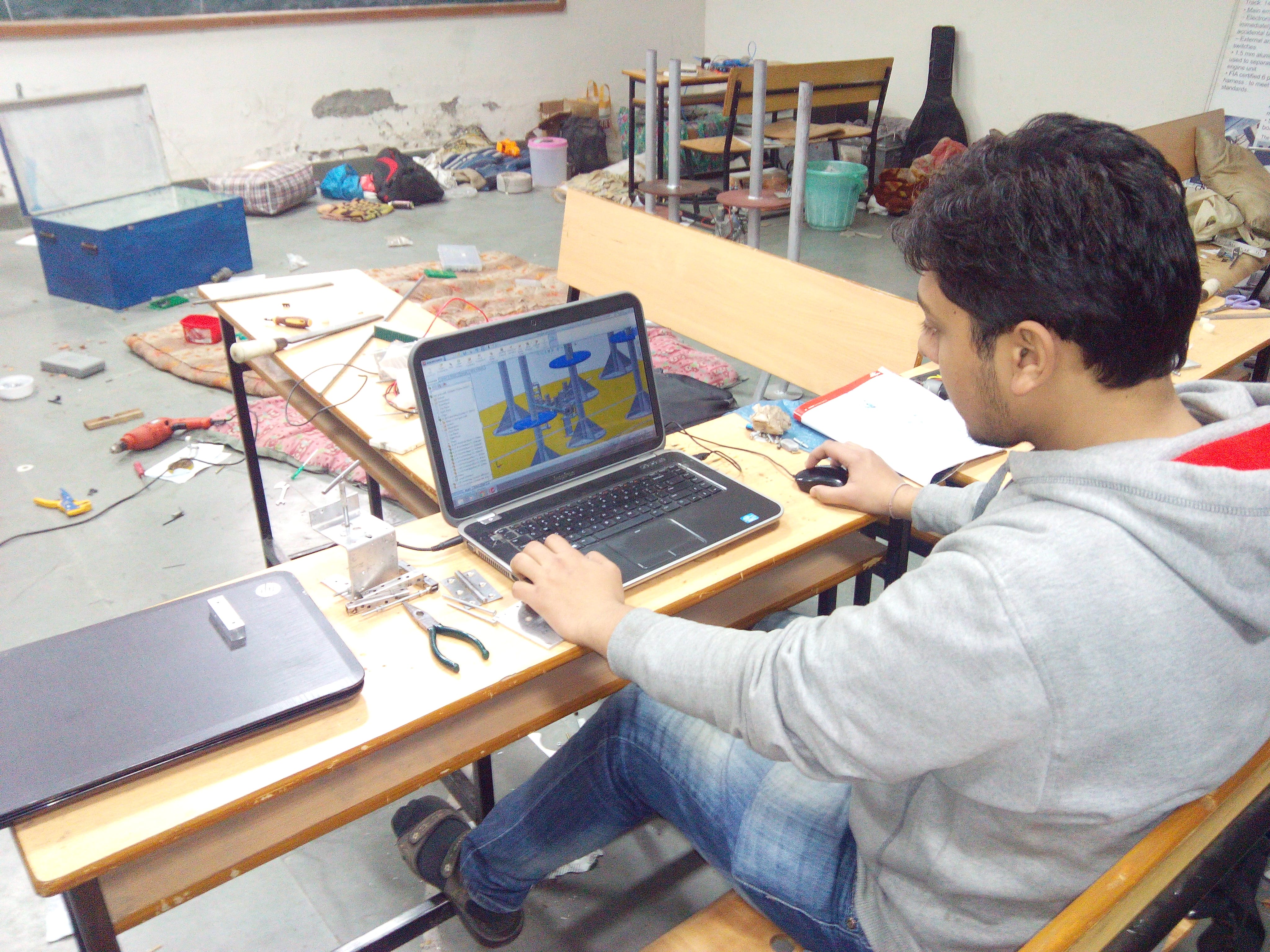 Team at work